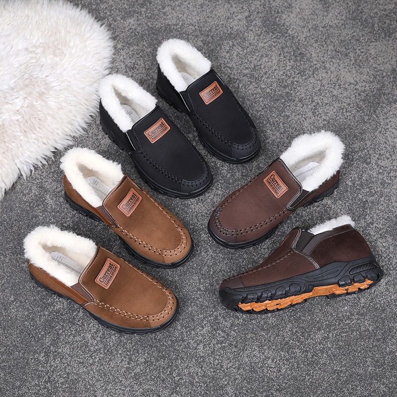 🔥Last Day Promotion 70% OFF 🎁 🔥Cotton Velvet Winter Warm Non-slip Shoes FOR MALE & FEMALE - 2031