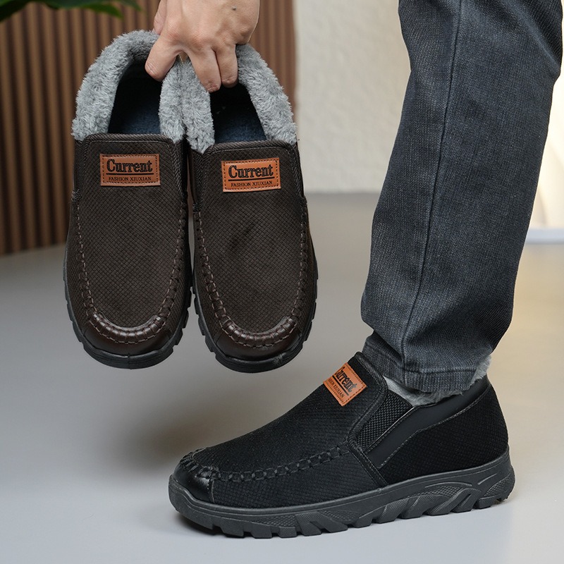 🔥Last Day Promotion 70% OFF 🎁 🔥Cotton Velvet Winter Warm Non-slip Shoes FOR MALE & FEMALE - 2031