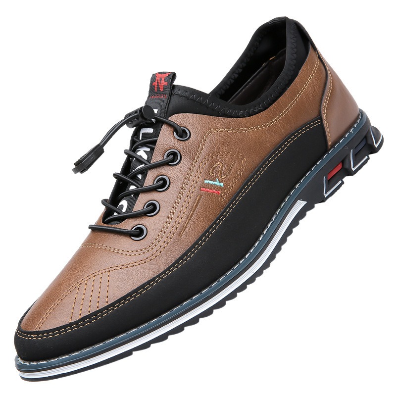 🔥On This Week Sale 70% OFF🔥 Men's Casual Shoes - Elastic Shoelaces, Wear-Resistant Non-Slip Soles for Outdoor & Office Daily Wear