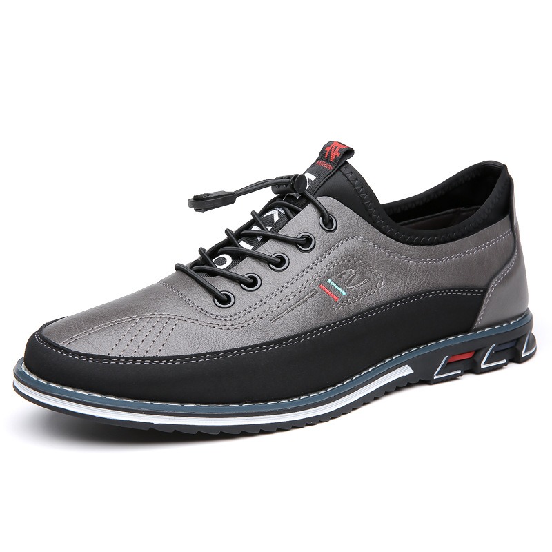 🔥On This Week Sale 70% OFF🔥 Men's Casual Shoes - Elastic Shoelaces, Wear-Resistant Non-Slip Soles for Outdoor & Office Daily Wear