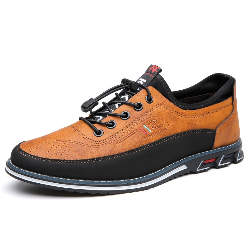🔥On This Week Sale 70% OFF🔥 Men's Casual Shoes - Elastic Shoelaces, Wear-Resistant Non-Slip Soles for Outdoor & Office Daily Wear