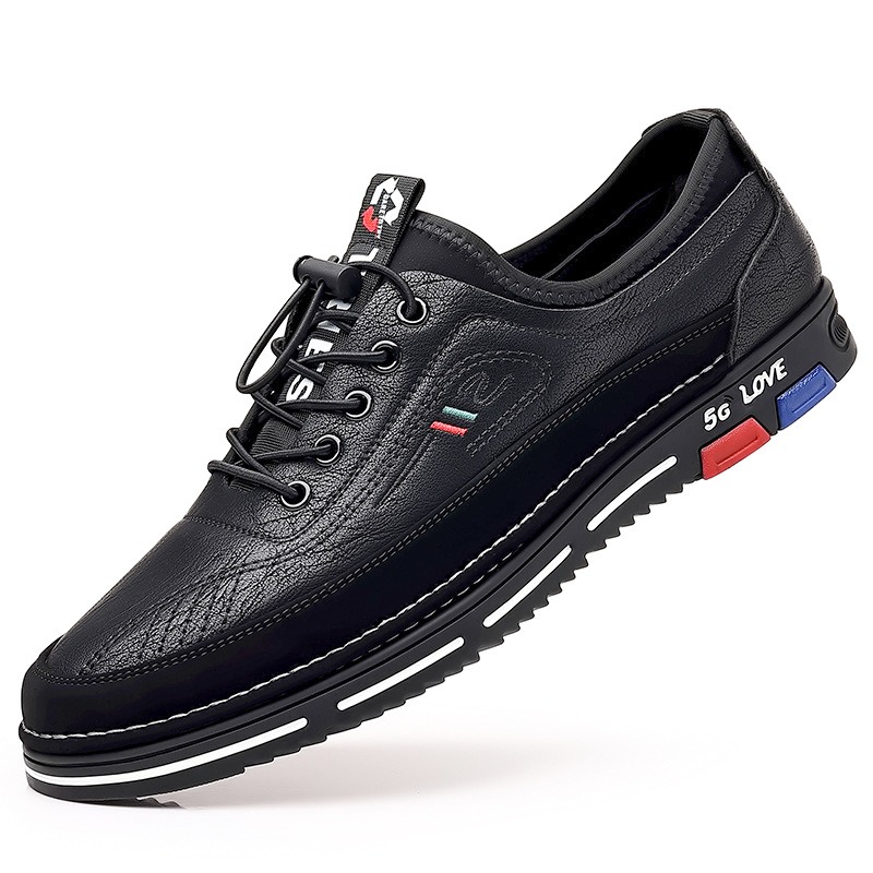 🔥On This Week Sale 70% OFF🔥 Men's Casual Shoes - Elastic Shoelaces, Wear-Resistant Non-Slip Soles for Outdoor & Office Daily Wear