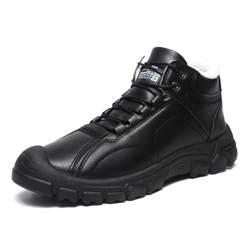 🔥On This Week Sale 70% OFF🔥 Thermal Comfortable Men's Outdoor Hiking Shoes With Plush Lining, Non-slip Arch Support
