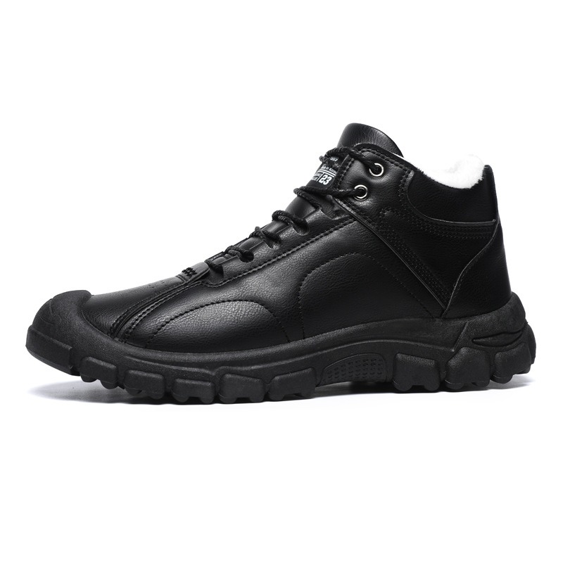 🔥On This Week Sale 70% OFF🔥 Thermal Comfortable Men's Outdoor Hiking Shoes With Plush Lining, Non-slip Arch Support