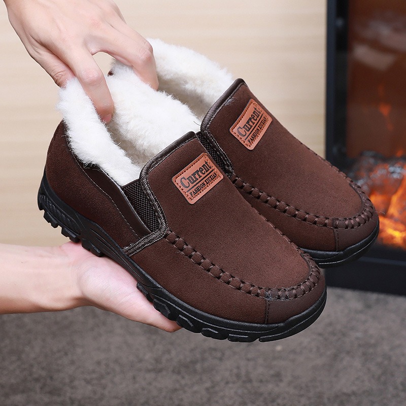 🔥Last Day Promotion 70% OFF 🎁 🔥Cotton Velvet Winter Warm Non-slip Shoes FOR MALE & FEMALE - 2031