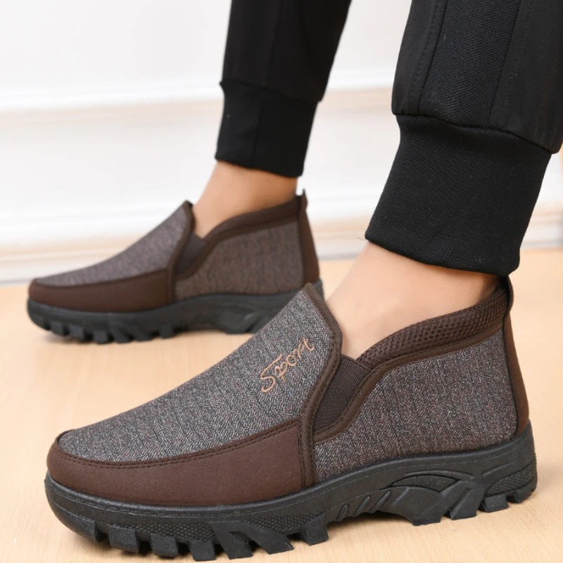 🔥On This Week Sale 70% OFF🔥Men Arch Support & Breathable and Light & Non-Slip Shoes - Comfy Casual Walking Orthopedic Shoes - W027