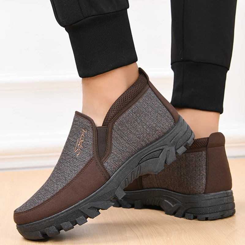 🔥On This Week Sale 70% OFF🔥Men Arch Support & Breathable and Light & Non-Slip Shoes - Comfy Casual Walking Orthopedic Shoes - W027