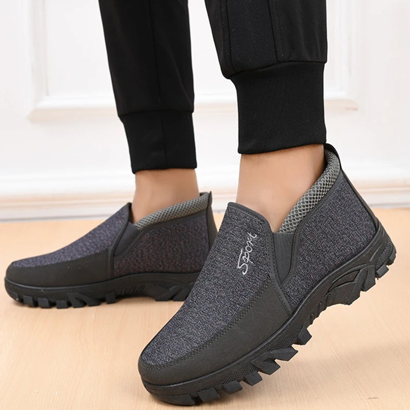 🔥On This Week Sale 70% OFF🔥Men Arch Support & Breathable and Light & Non-Slip Shoes - Comfy Casual Walking Orthopedic Shoes - W027