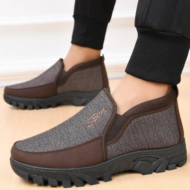 🔥On This Week Sale 70% OFF🔥Men Arch Support & Breathable and Light & Non-Slip Shoes - Comfy Casual Walking Orthopedic Shoes - W027