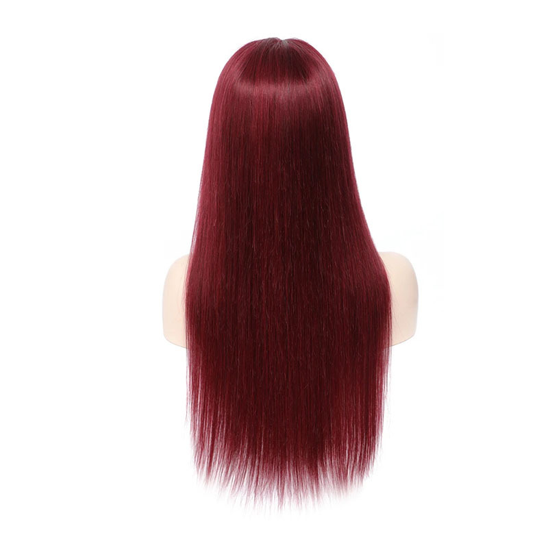 99J Remy Human Hair 13x6 Lace Front Wig For Women Straight WIGLTD