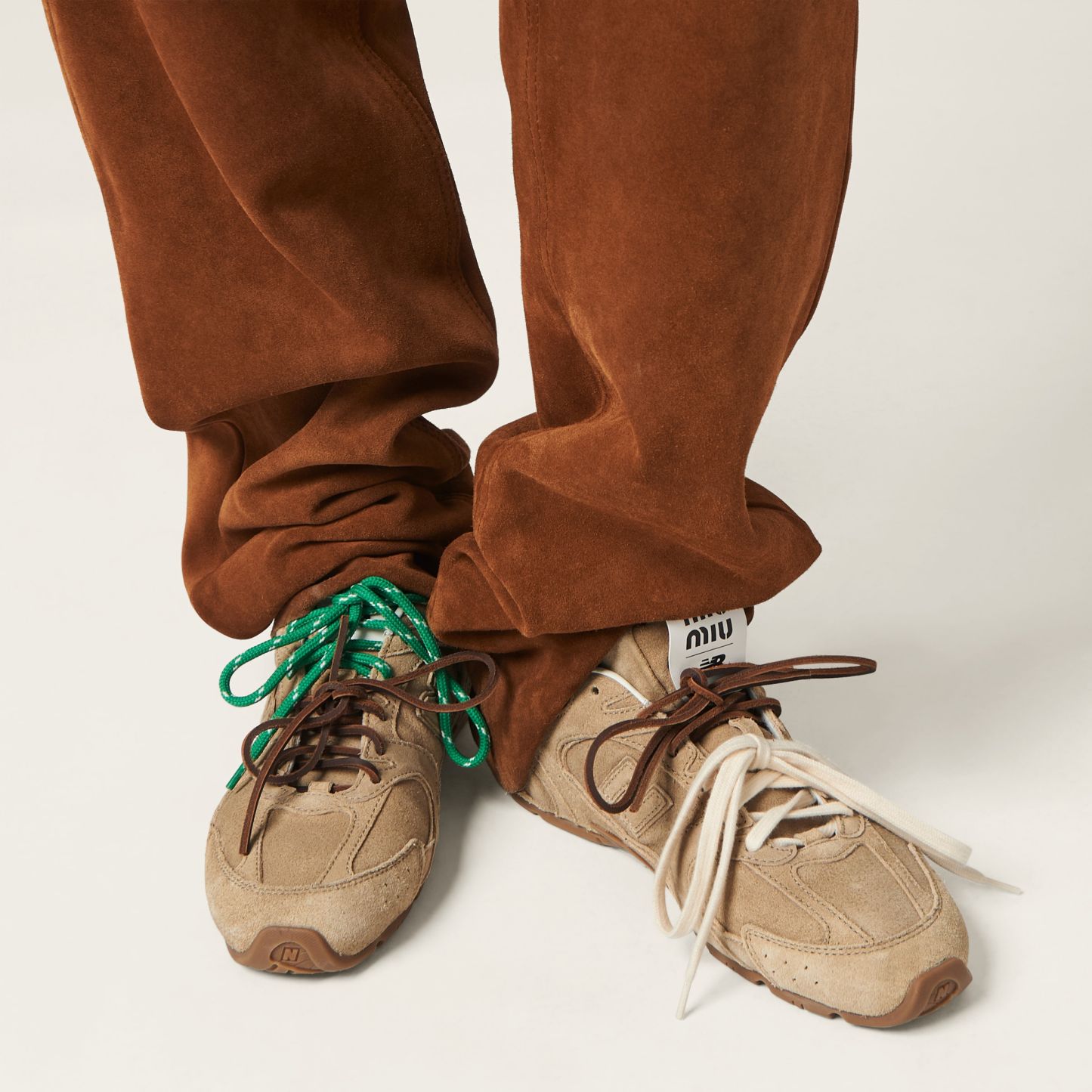 Netktw Baltktance X Mtktiu Mtktiu 530 SL suede sneakers