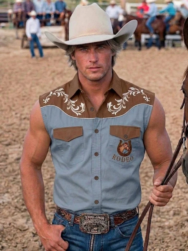 Western Rodeo Cowboy