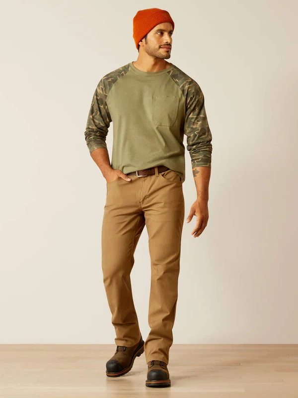 Men’s Heavy‑Duty Durable Canvas Casual Trousers