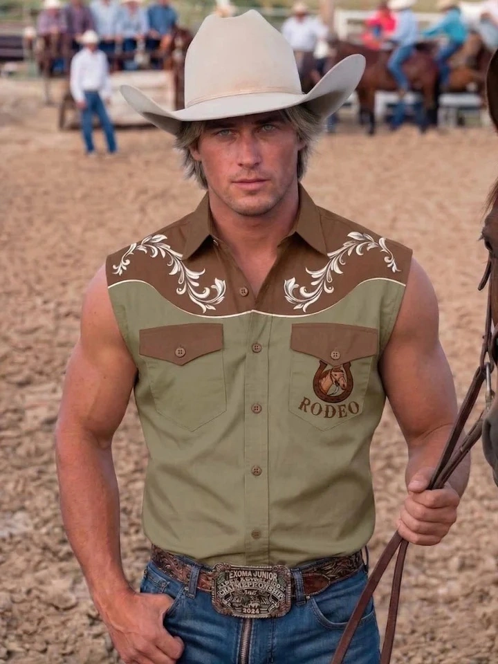 Western Rodeo Cowboy
