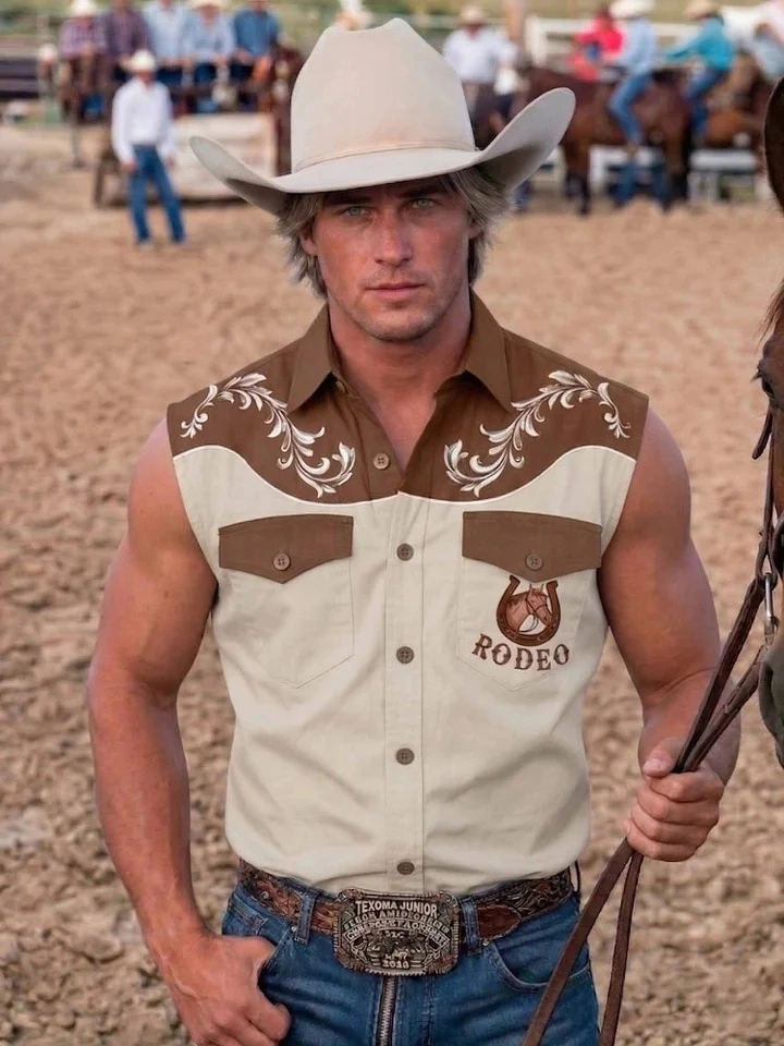 Western Rodeo Cowboy