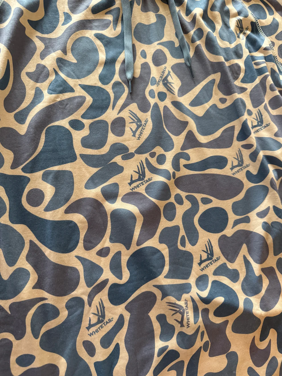 Camo Faded Light Weight Hoodie