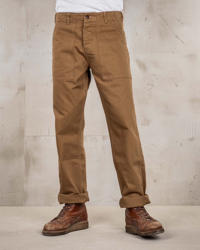 Heavyweight Canvas Cargo Trousers