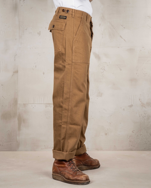 Heavyweight Canvas Cargo Trousers