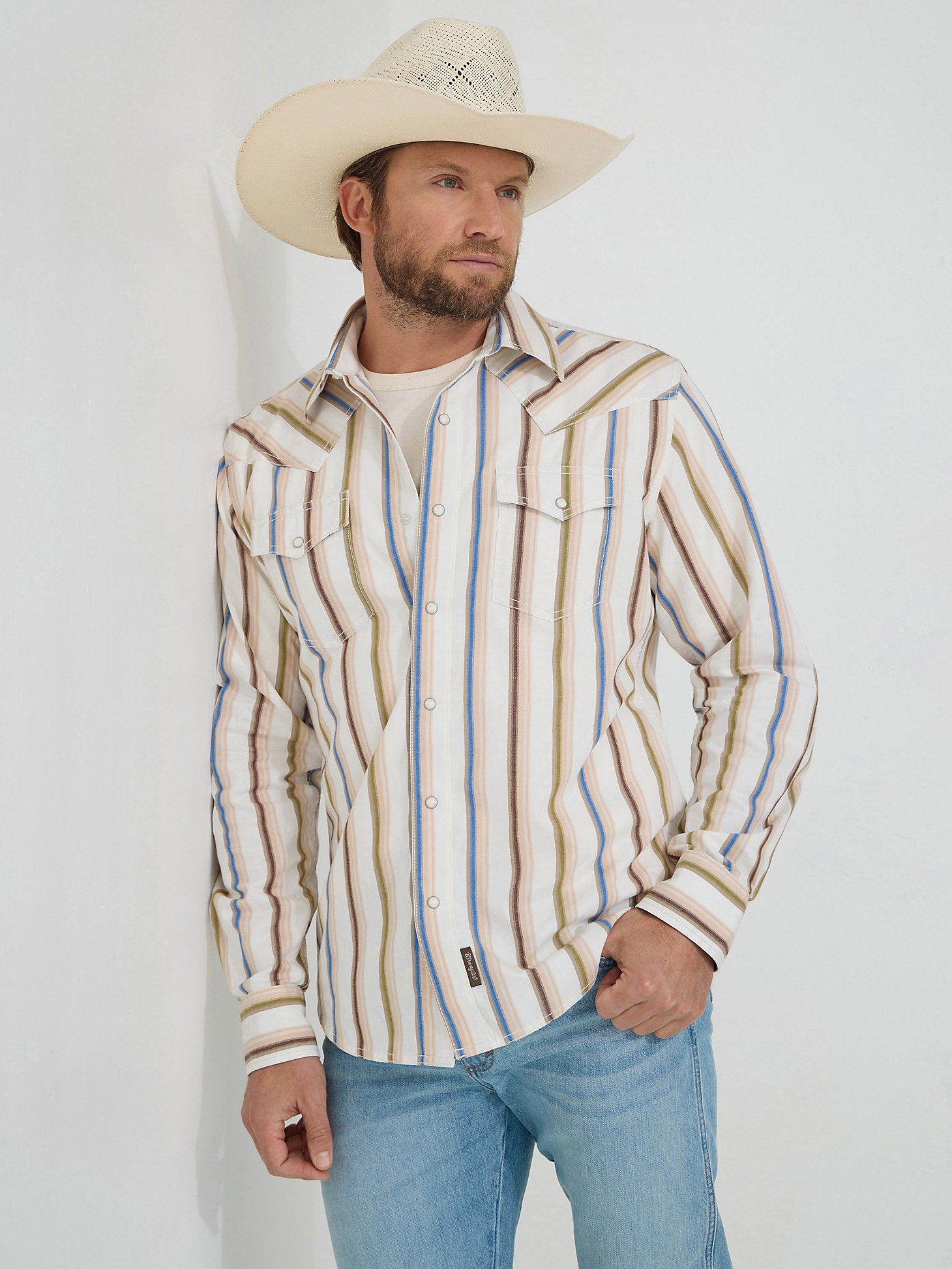 Wrangler Brushpopper Summer Stripe Men's