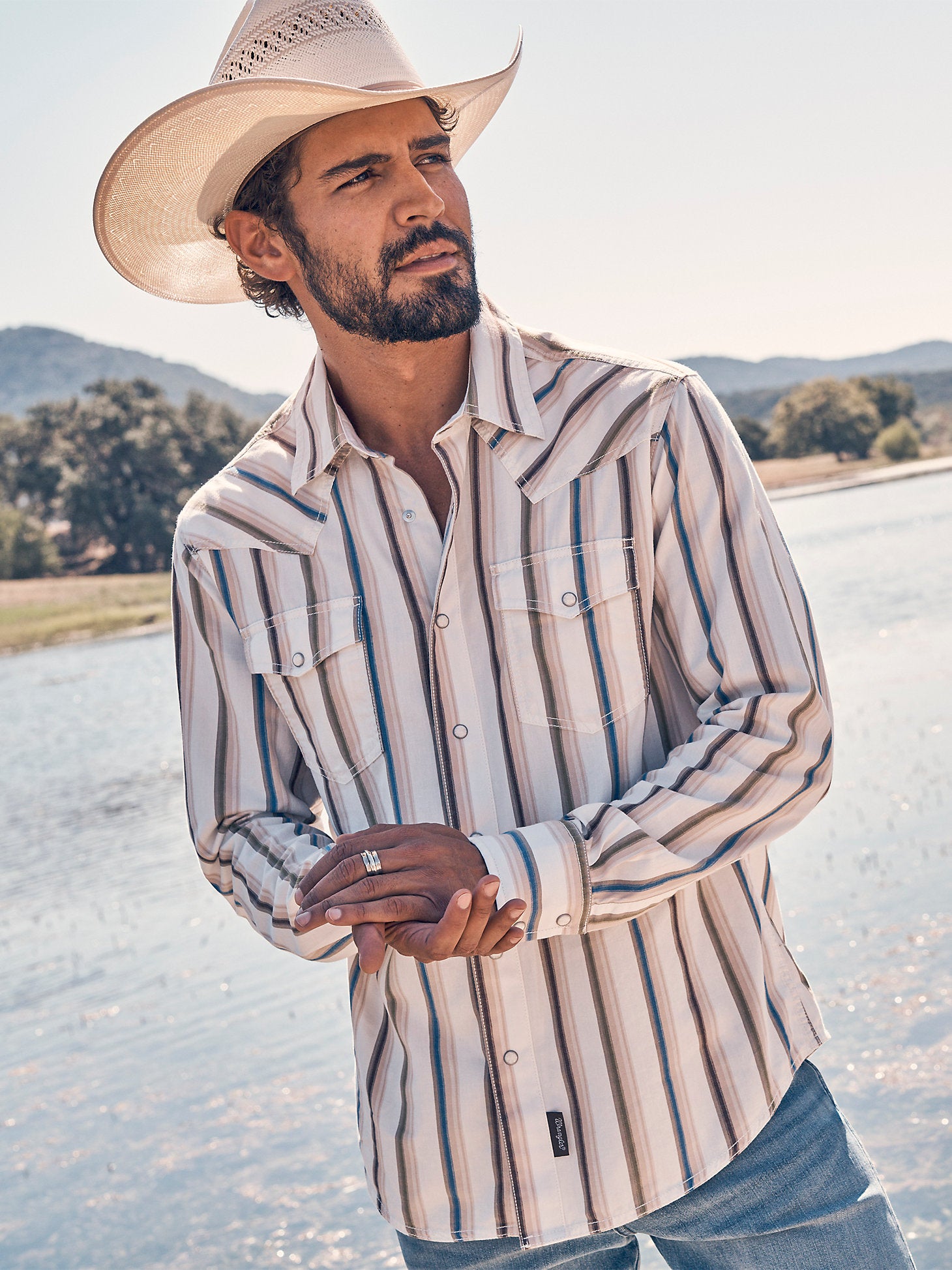 Wrangler Brushpopper Summer Stripe Men's