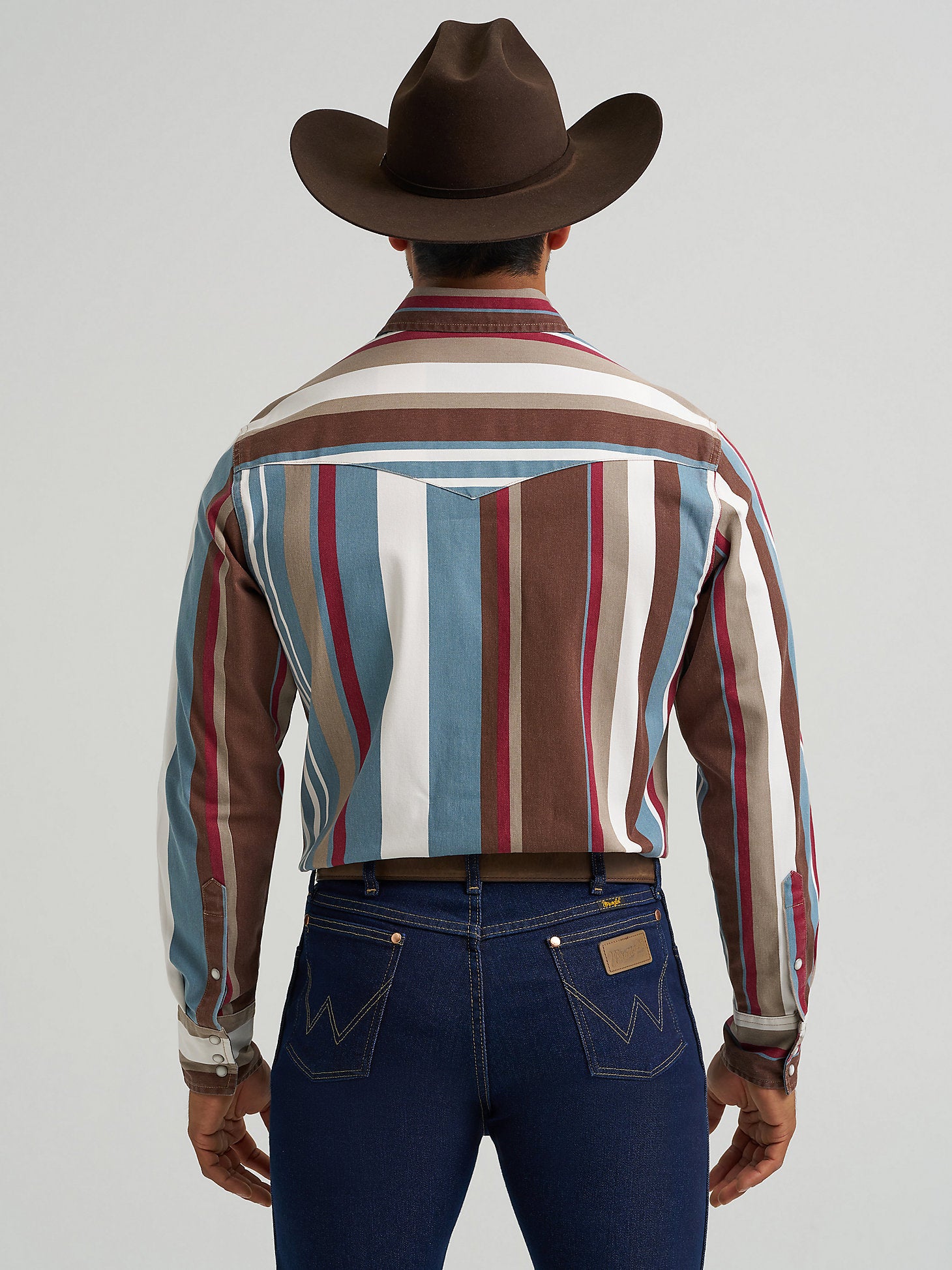 Wrangler Brushpopper  Earth Men's Snap Up