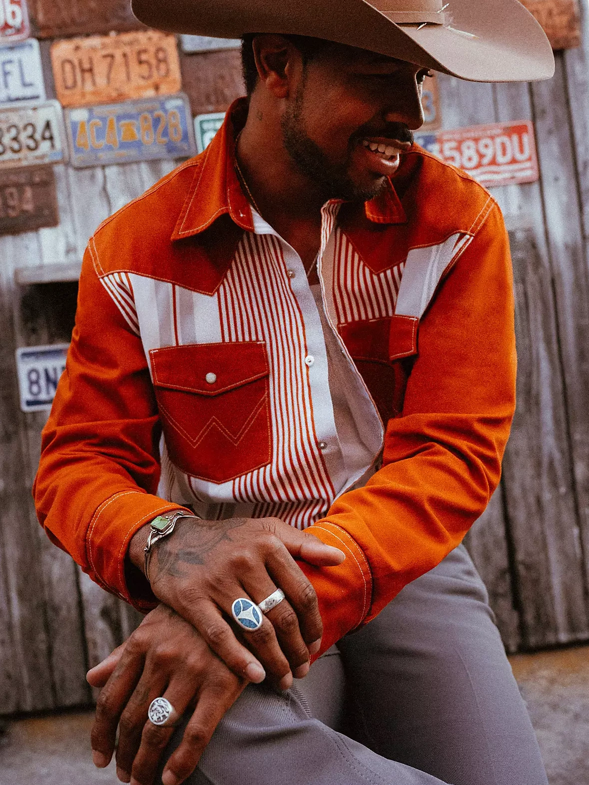 Lone Star Brushpopper Western Snap Workshirt