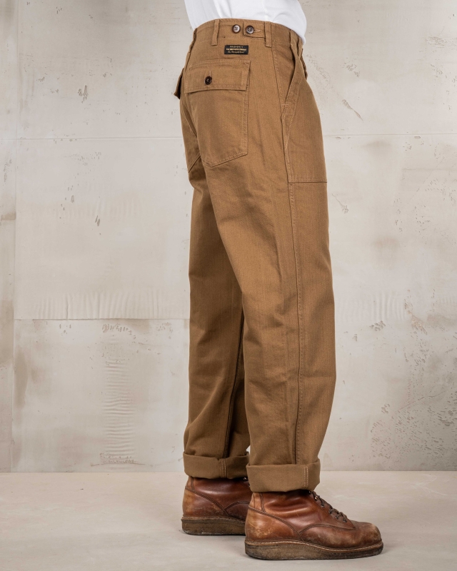 Heavyweight Canvas Cargo Trousers