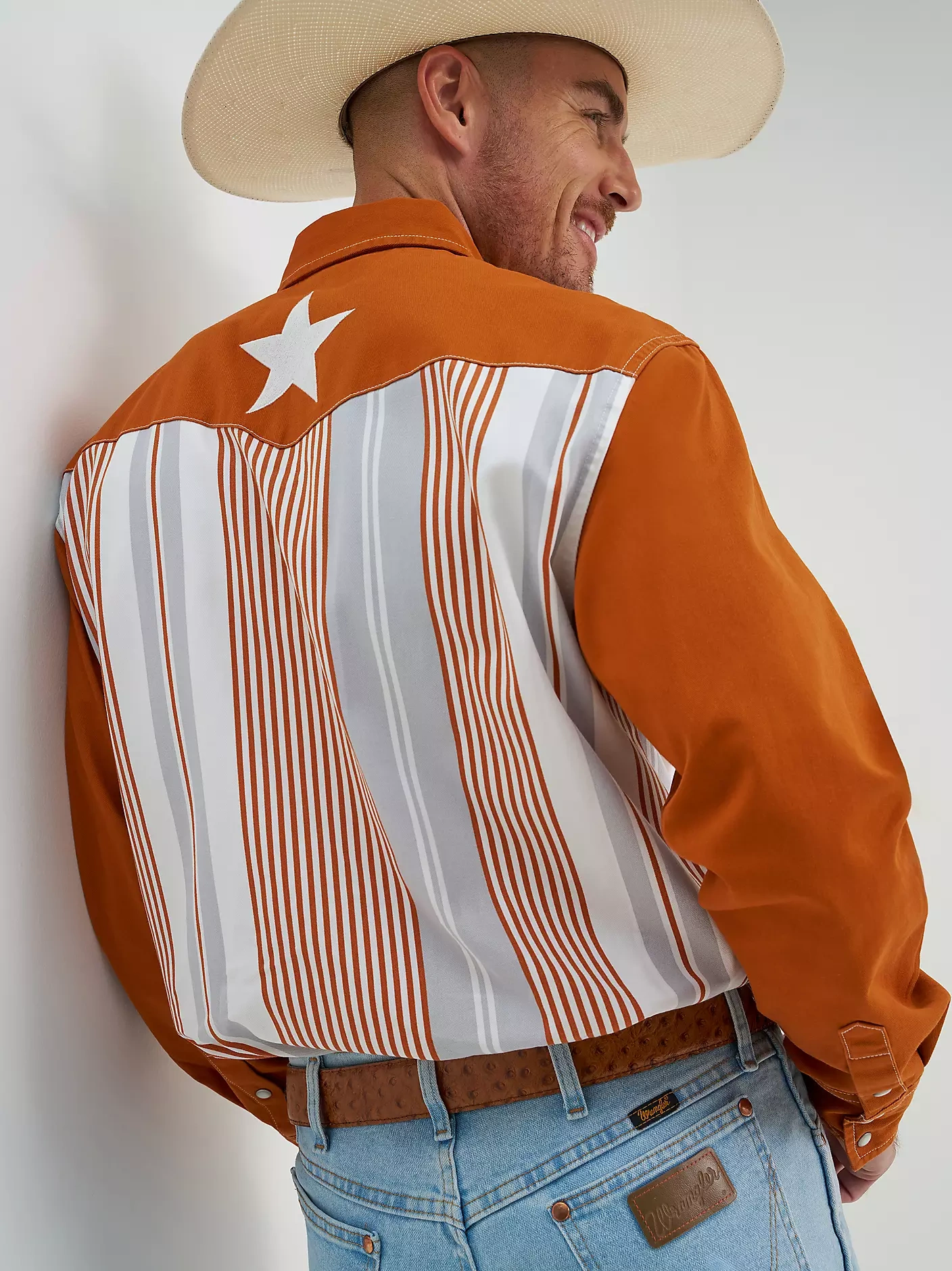 Lone Star Brushpopper Western Snap Workshirt