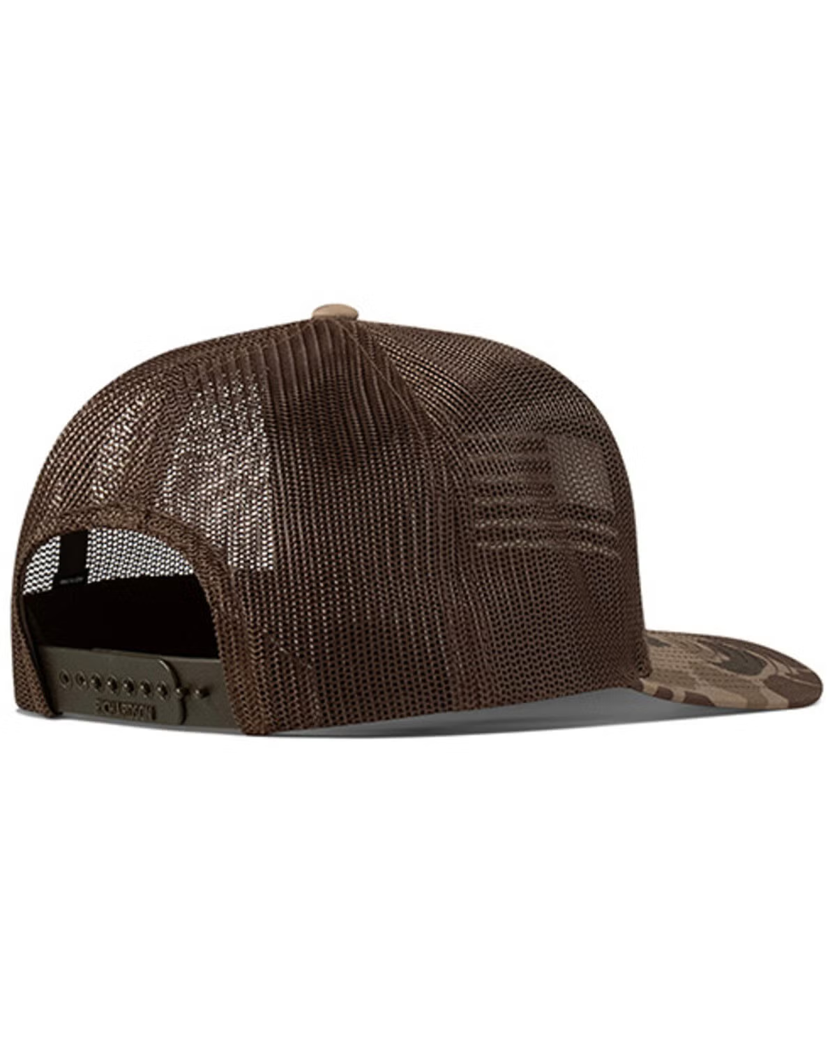 Men's Camo American Flag Patch Ball Cap