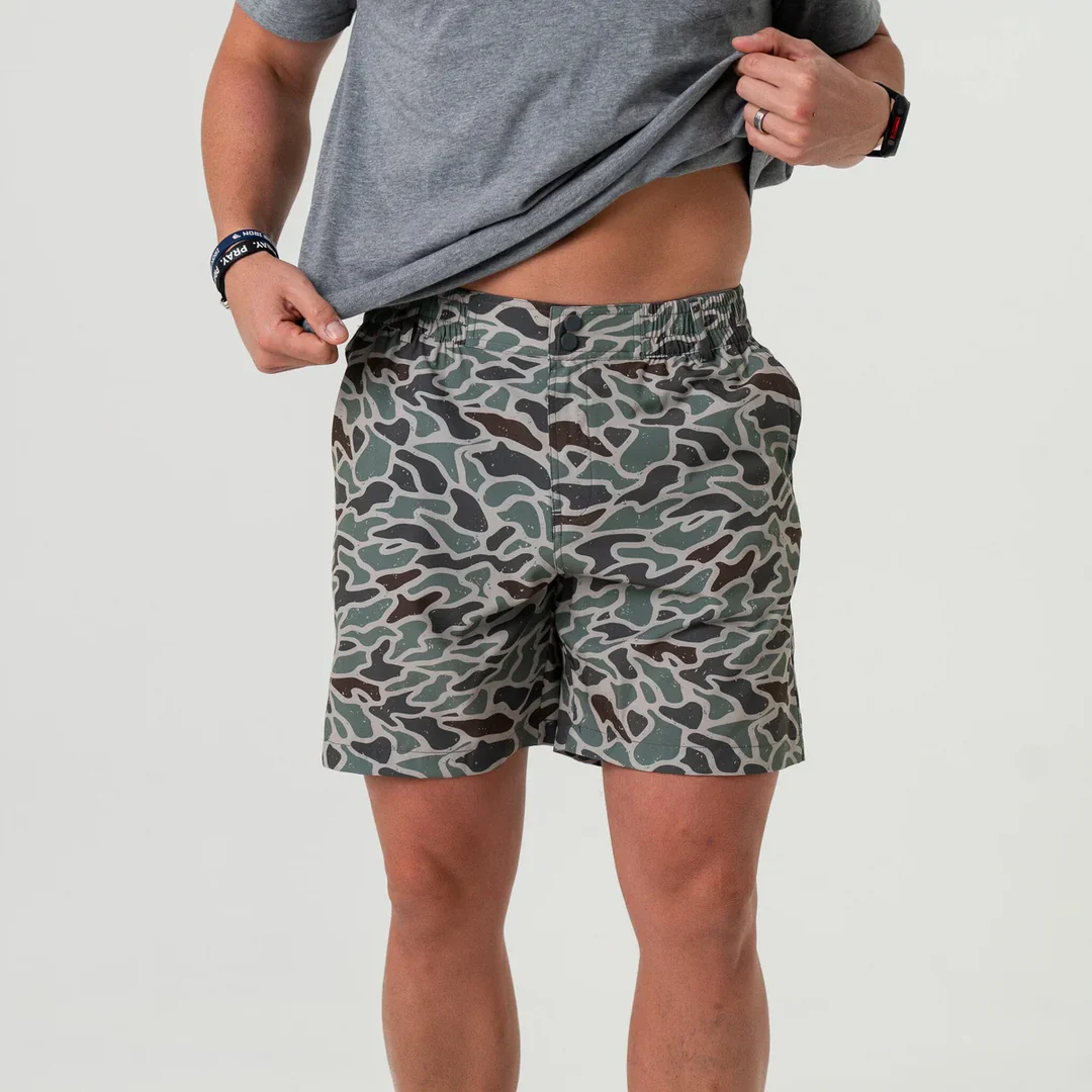 Burlebo Everyday Camo Style Shorts