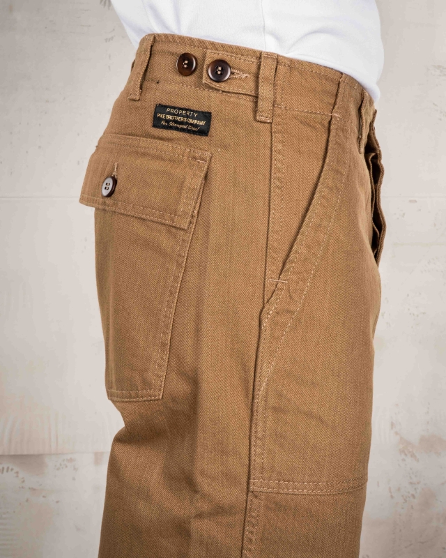 Heavyweight Canvas Cargo Trousers