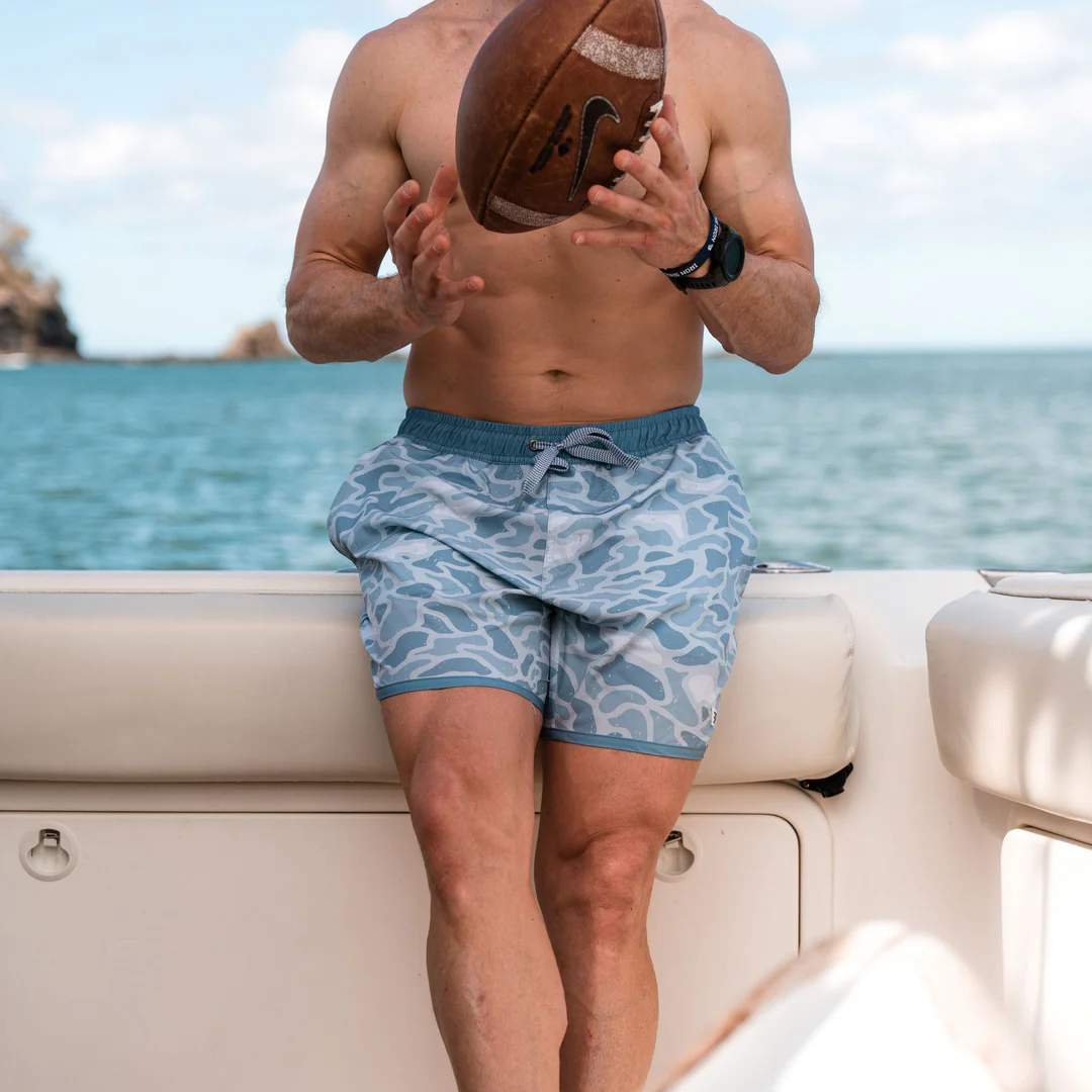 Burlebo Swim Trunks - Seaside Camo