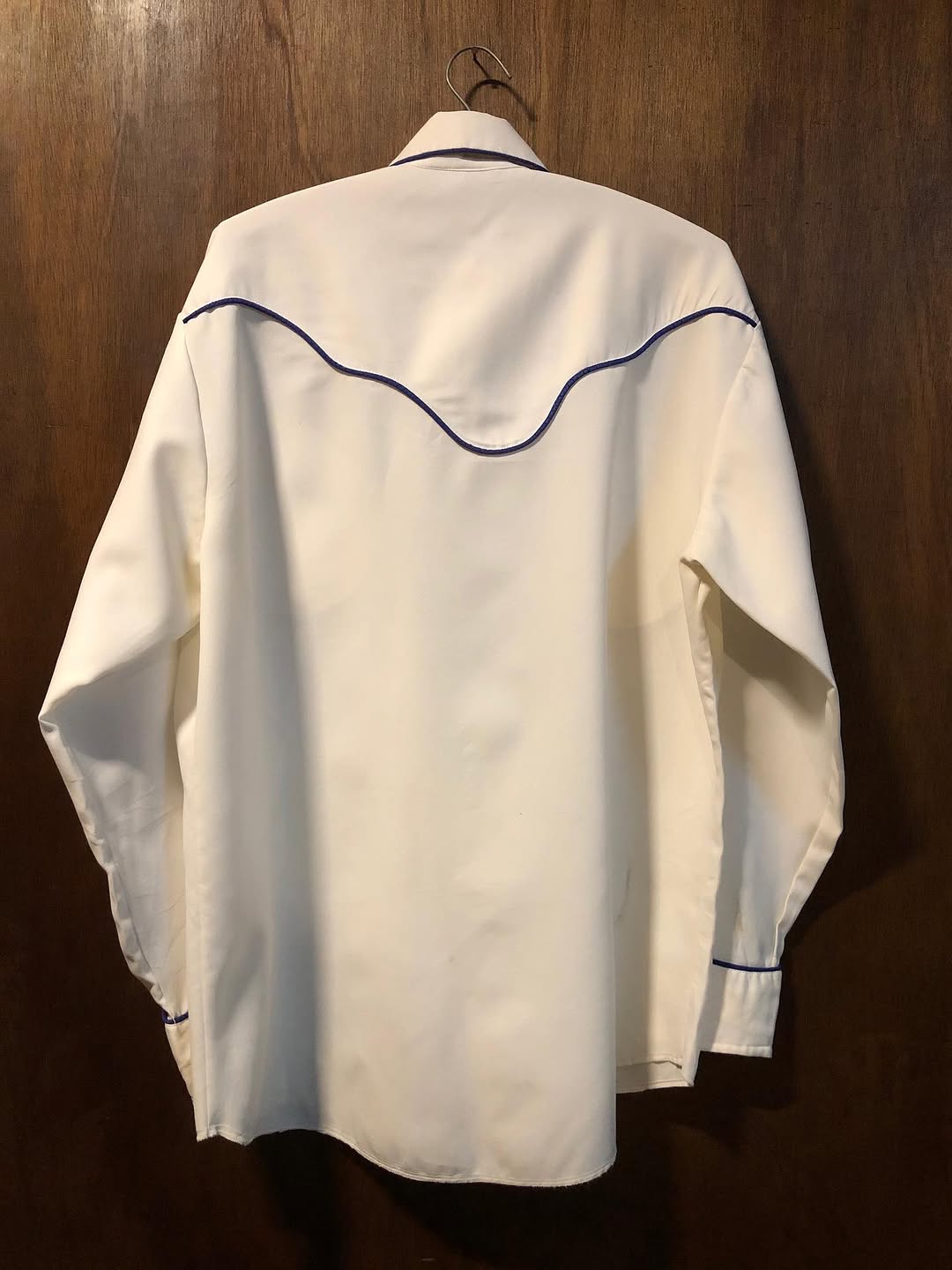 Vintage White Western Shirt