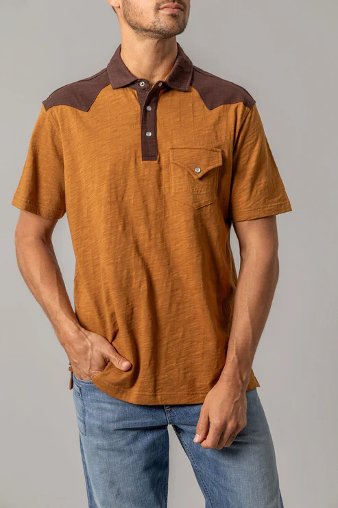 Kimes G-2 Brown Men's Polo Shirt