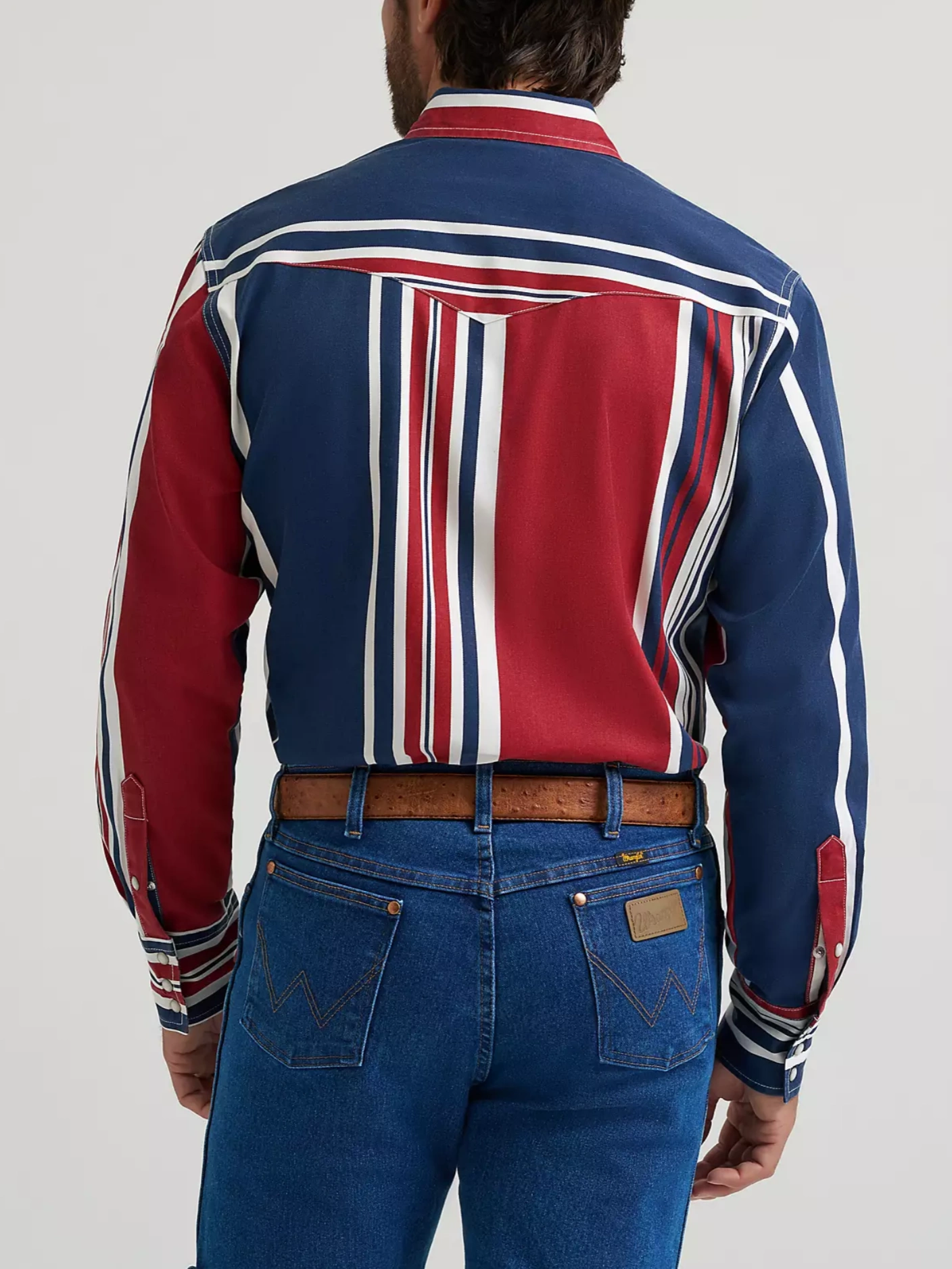 Vintage-Inspired Brushpopper Western Snap Workshirt