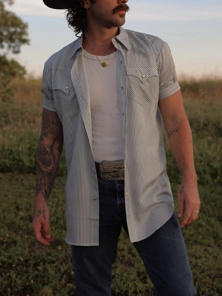 Newport Gray Striped