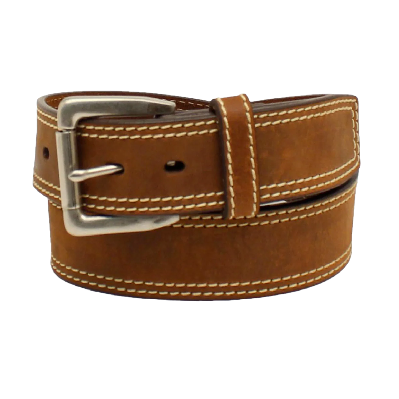 Men's Brown Leather Belt
