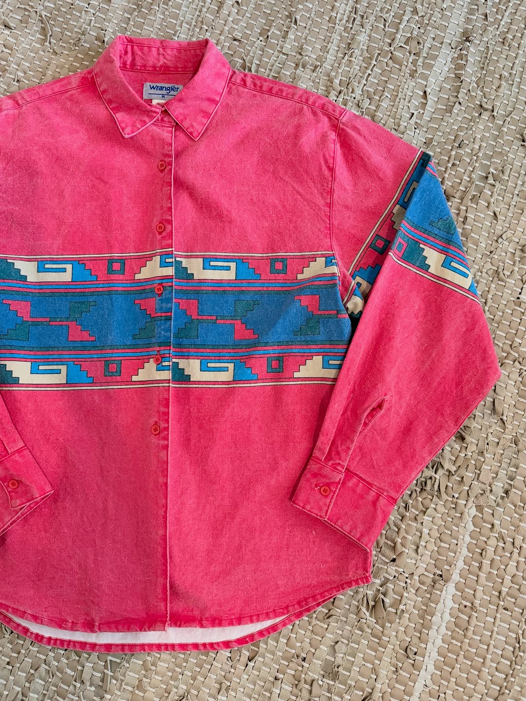 Vintage Striped Western Shirt