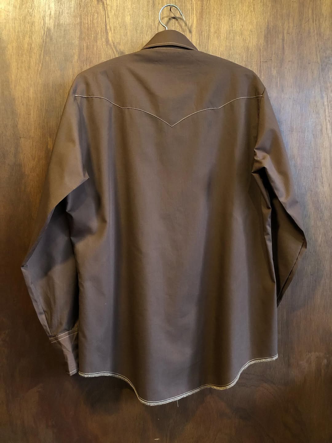 Vintage 70s Brown Western Shirt