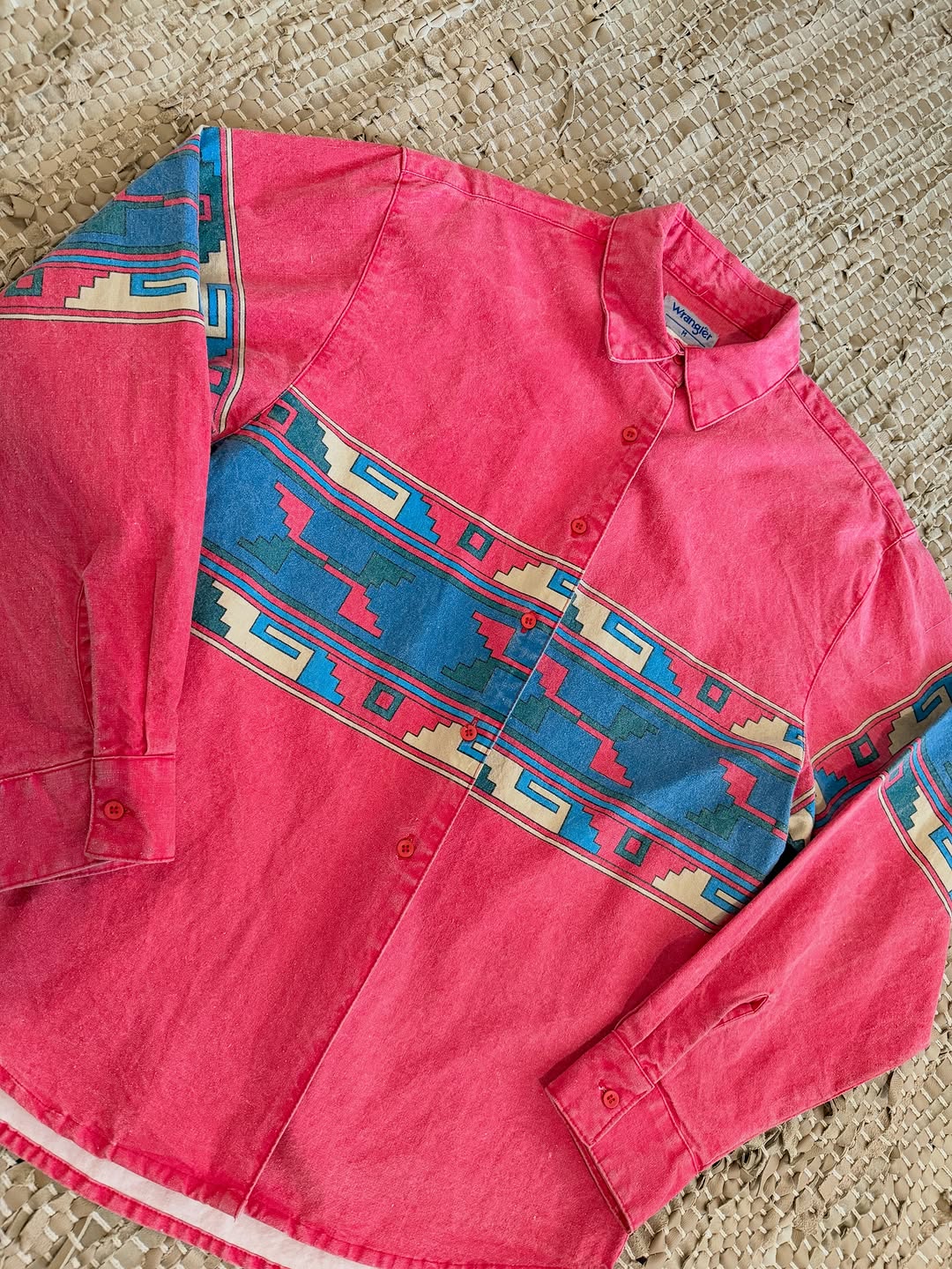 Vintage Striped Western Shirt