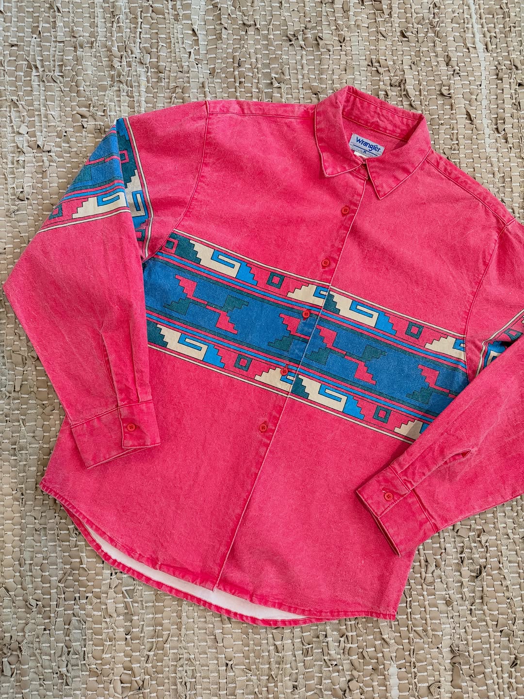 Vintage Striped Western Shirt
