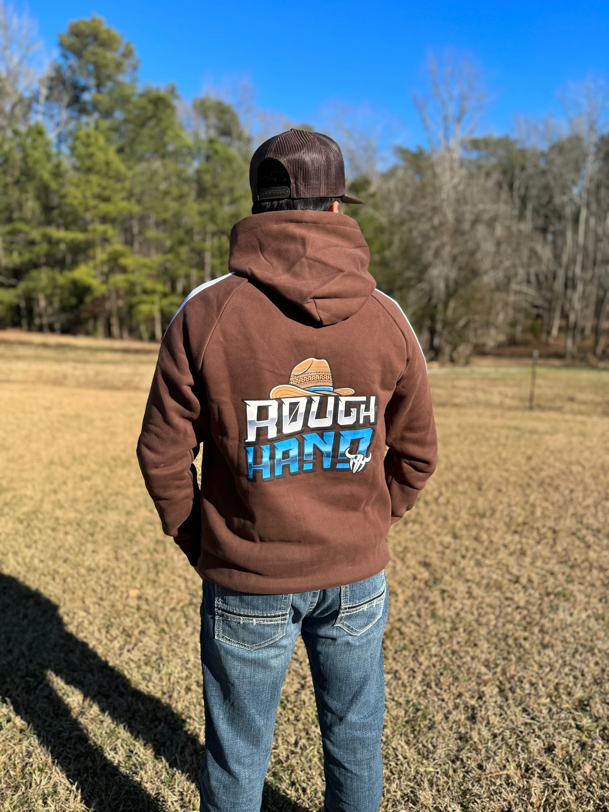 RoughHand Cowhide Hoodie