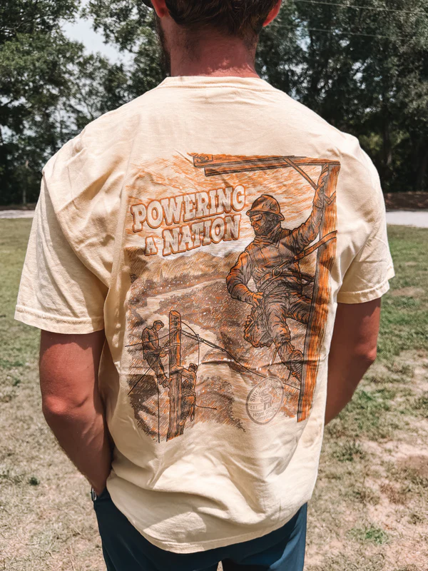Shield Republic Men’s Tee ~ Powering A Nation