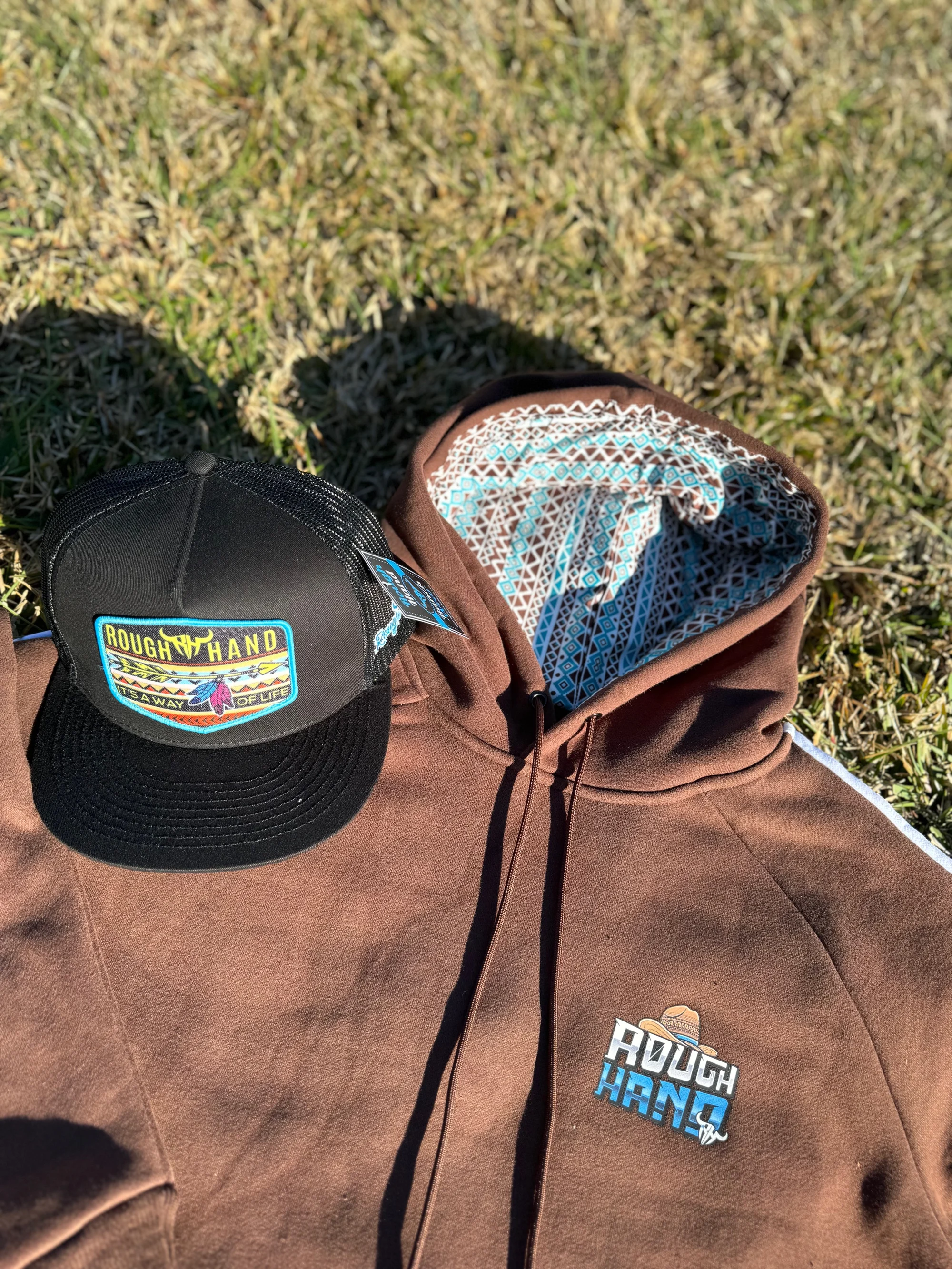 RoughHand Cowhide Hoodie