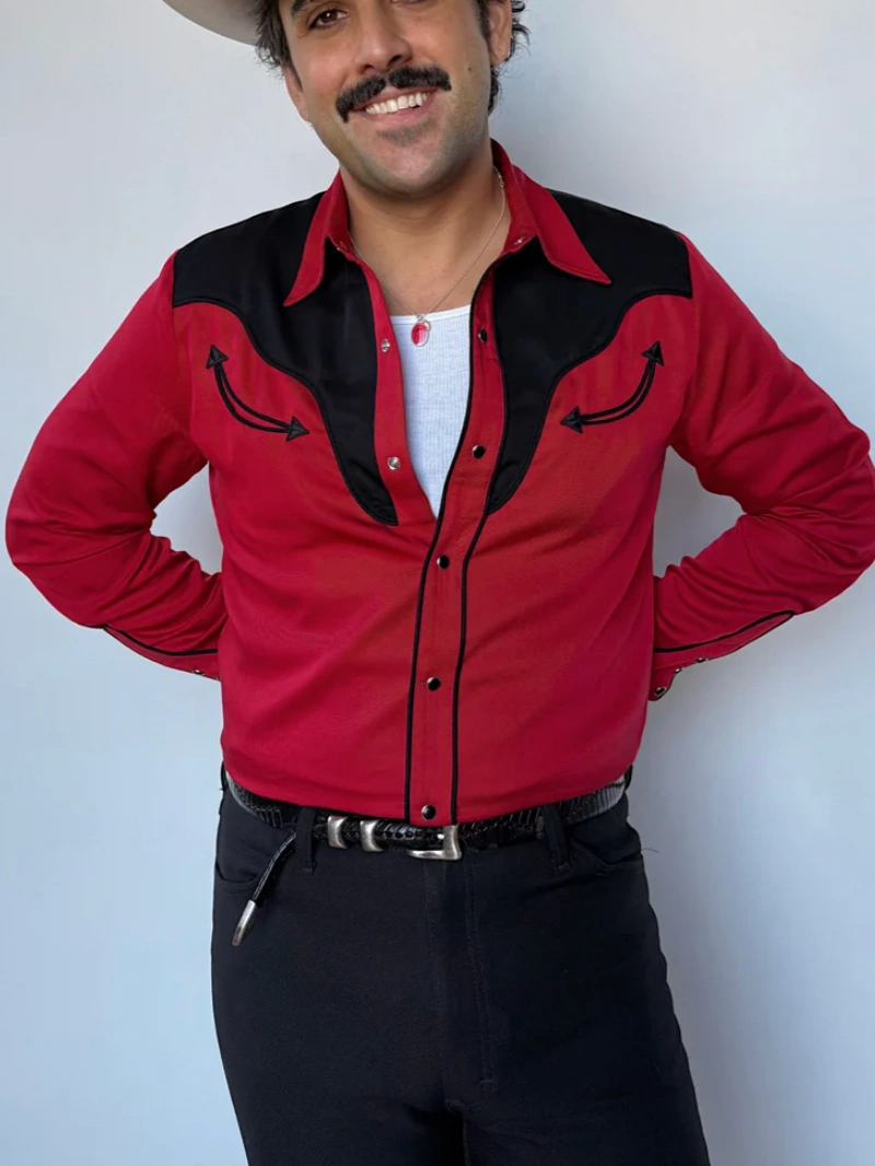 San Juan Men's Shirt Red