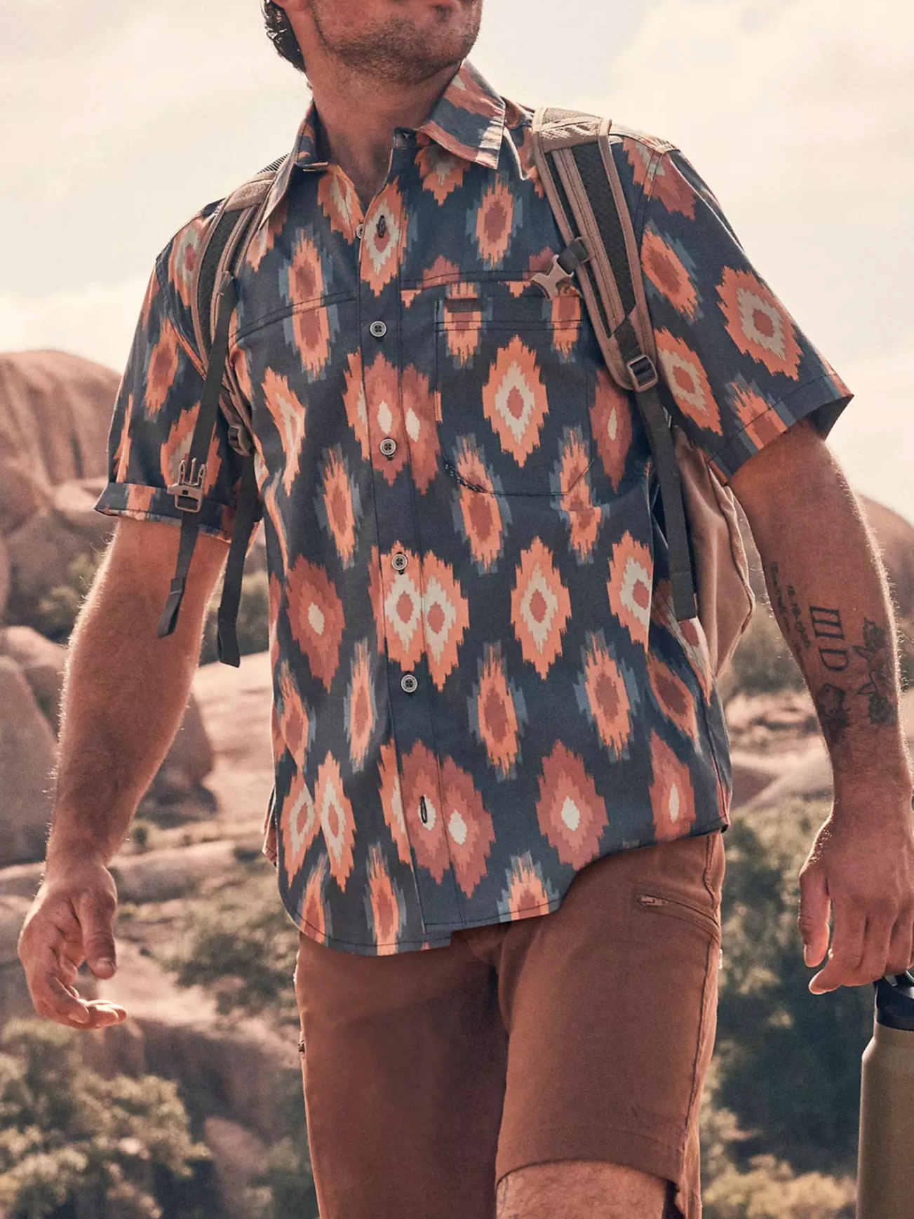 Men's Ikat Outdoor Shirt