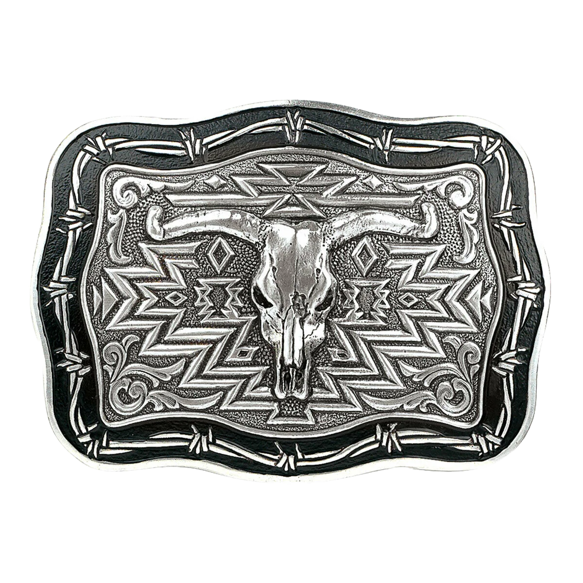 Men's Steer Skull Belt Buckle