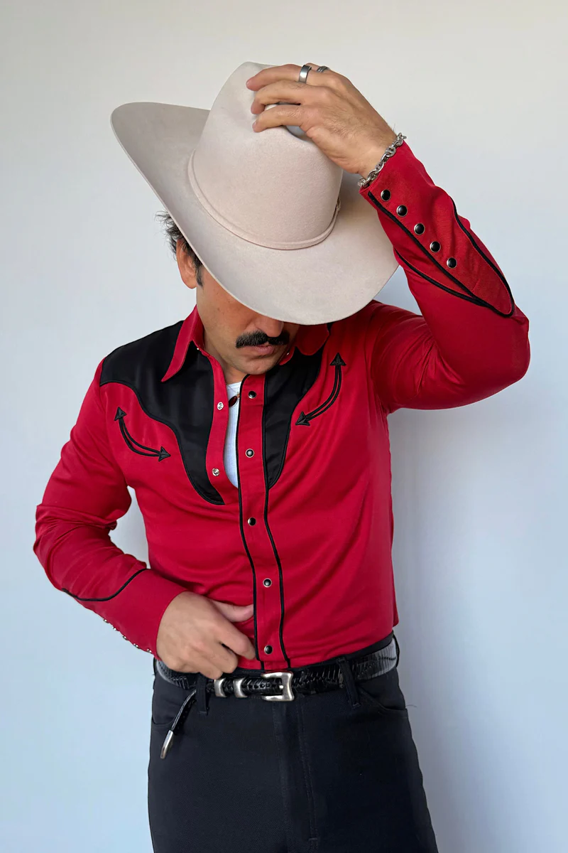 San Juan Men's Shirt Red