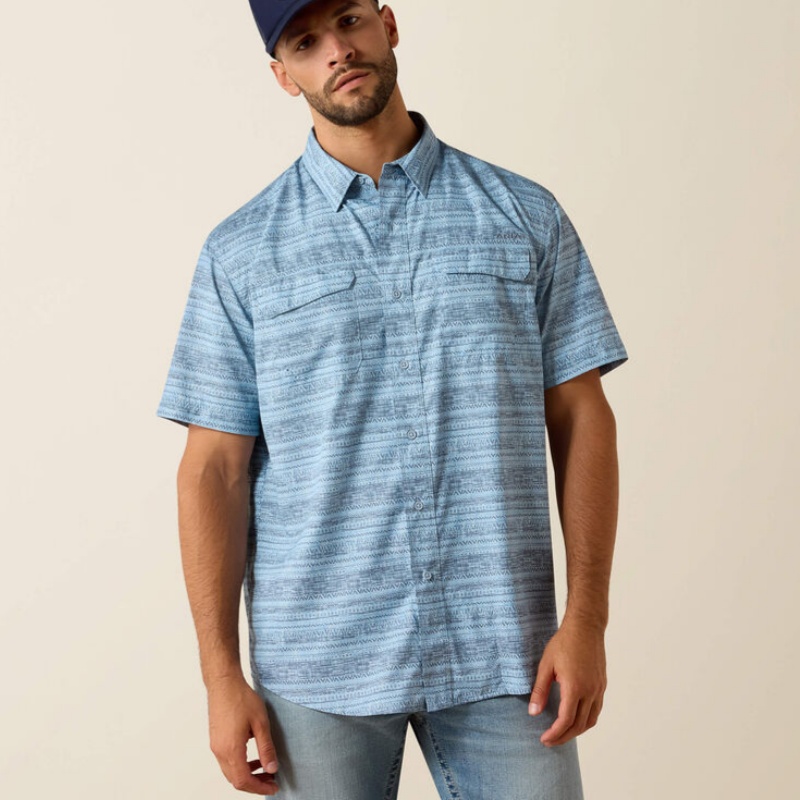 Printed Outbound Classic Fit Shirt