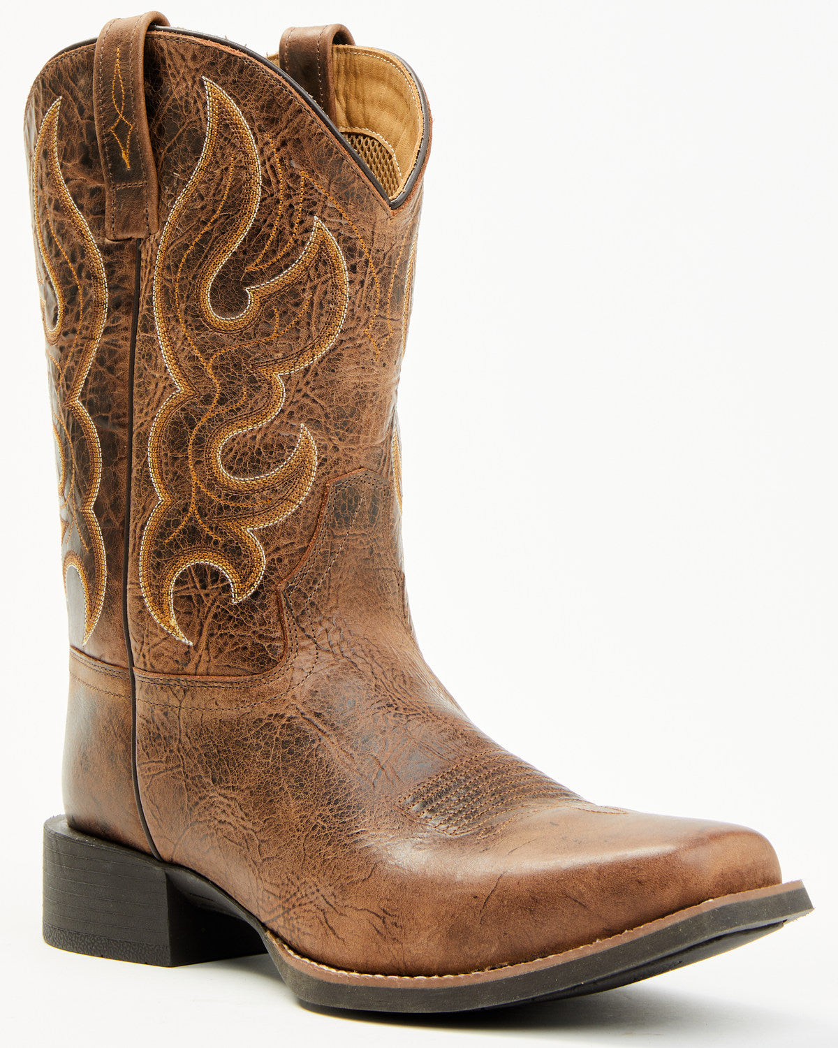 Ace Western Boots  - Broad Square Toe